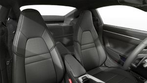 Interior view showing the front seats of 911 Carrera S