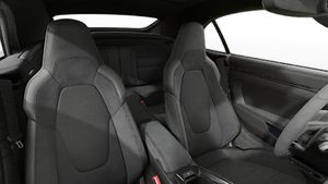 Interior view showing the front seats of 911 Carrera GTS Cabriolet