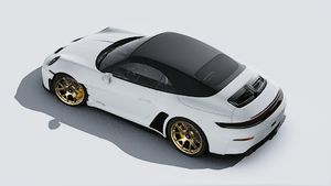 Exterior view of 911 GT3 S/C seen from above