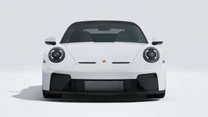 Exterior view of 911 GT3 S/C showing the front of the car