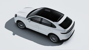 Exterior view of Cayenne Coupé seen from above