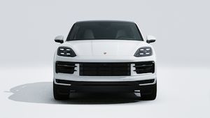 Exterior view of Cayenne S Coupé showing the front of the car