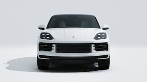 Exterior view of Cayenne S E-Hybrid Coupé showing the front of the car