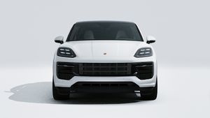 Exterior view of Cayenne GTS Coupé showing the front of the car