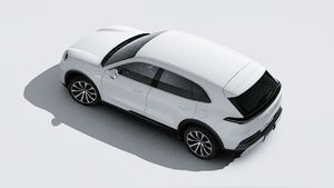 Exterior view of Cayenne S Electric seen from above