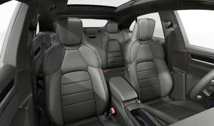 Interior view showing the front seats of Macan 4