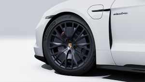 Exterior view of Taycan GTS