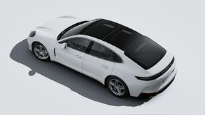 Exterior view of Panamera 4 seen from above