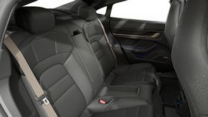 Vista interior de su Taycan Turbo S