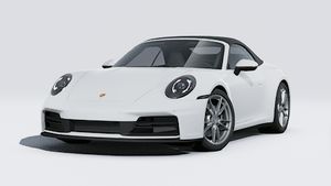 Внешний вид 911 Carrera Cabriolet с изображением передней и левой части автомобиля