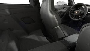 Interior view showing the back seats of 911 Carrera GTS