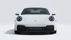 Exterior view of 911 Carrera GTS showing the front of the car