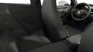 Interior view showing the back seats of 911 Carrera