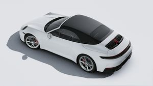Exterior view of 911 Carrera S Cabriolet seen from above