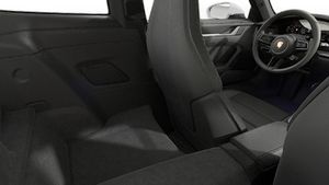 Interior view showing the back seats of 911 Carrera 4S