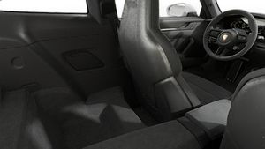 Interior view showing the back seats of 911 GT3