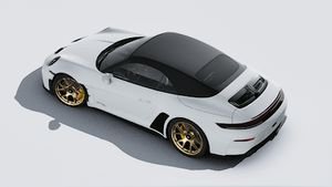 Exterior view of 911 GT3 S/C seen from above