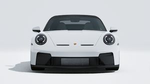 Exterior view of 911 GT3 S/C showing the front of the car
