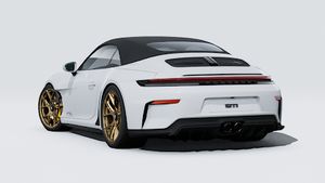 Exterior view of 911 GT3 S/C showing the back and left side of the car