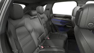 Interior view of Cayenne Black Edition