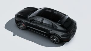 Exterior view of Cayenne S E-Hybrid Coupé Black Edition seen from above