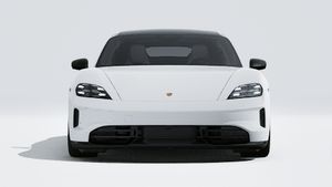 Exterior view of Taycan 4 Black Edition showing the front of the car