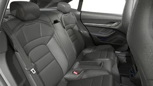 Interior view of Taycan 4 Cross Turismo