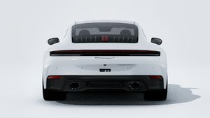 Exterior view of 911 Carrera T showing the rear of the car