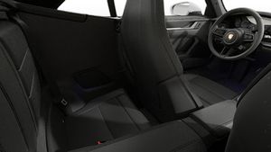 Interior view showing the back seats of 911 Carrera Cabriolet