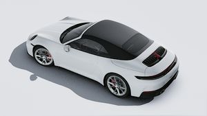 Exterior view of 911 Carrera S Cabriolet seen from above