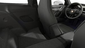 Interior view showing the back seats of 911 Carrera 4S