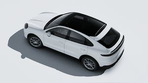 Exterior view of Cayenne Coupé seen from above