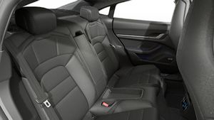 Interior view of Taycan 4S