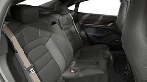 Interior view of Taycan Turbo
