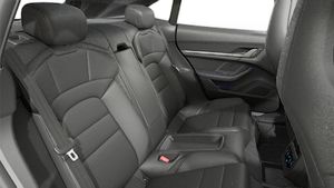 Interior view of Taycan 4 Cross Turismo