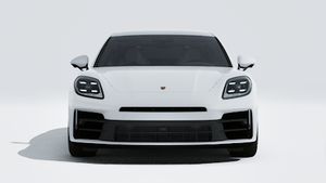Exterior view of Panamera 4 E-Hybrid showing the front of the car