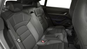 Interior view of Taycan 4S Cross Turismo